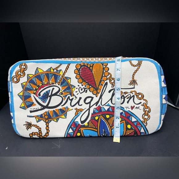 Brighton NWOT Limited Edition Believe In Love Canvas Tote Bag - Picture 8 of 15